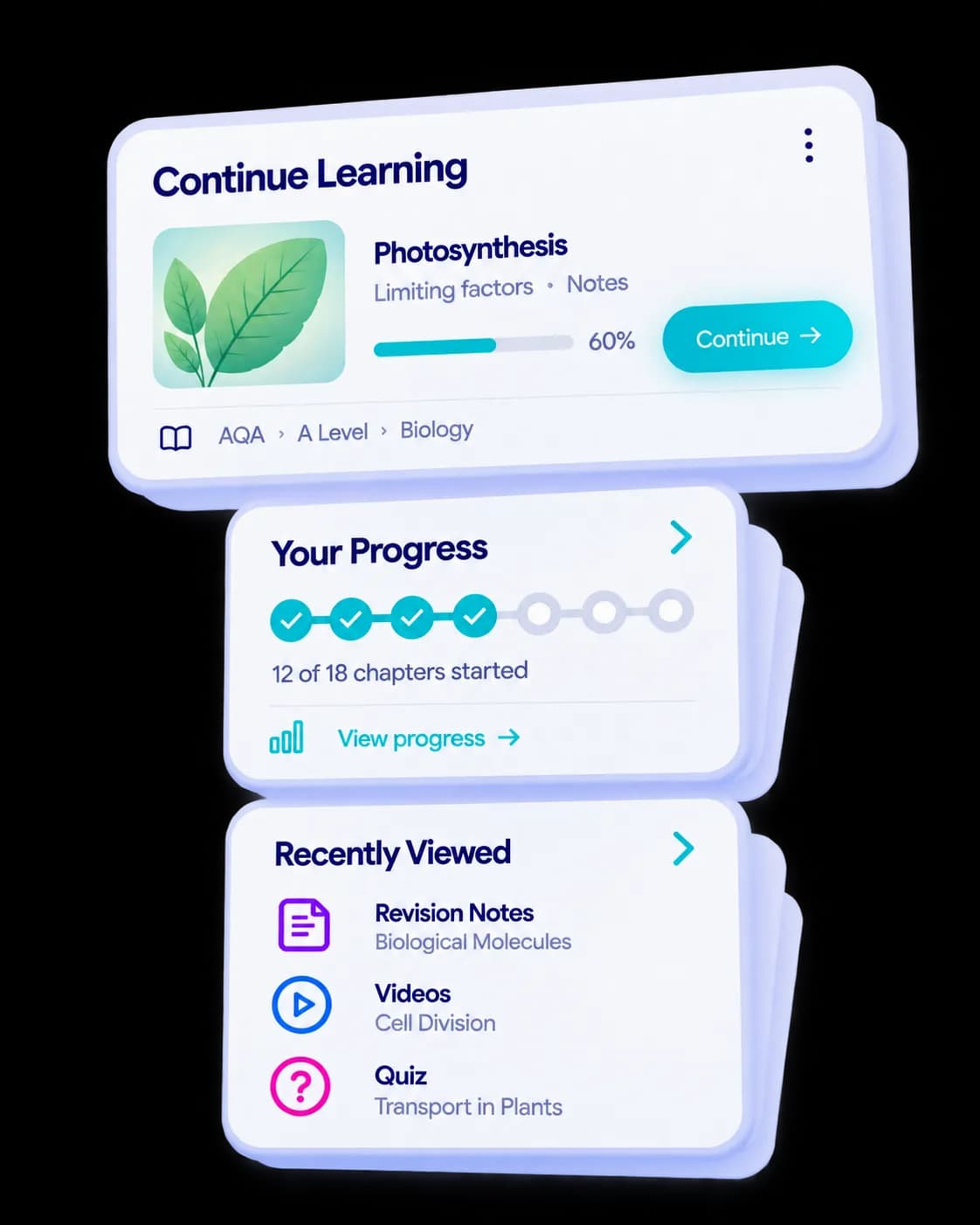 Personal Dashboard app preview illustration