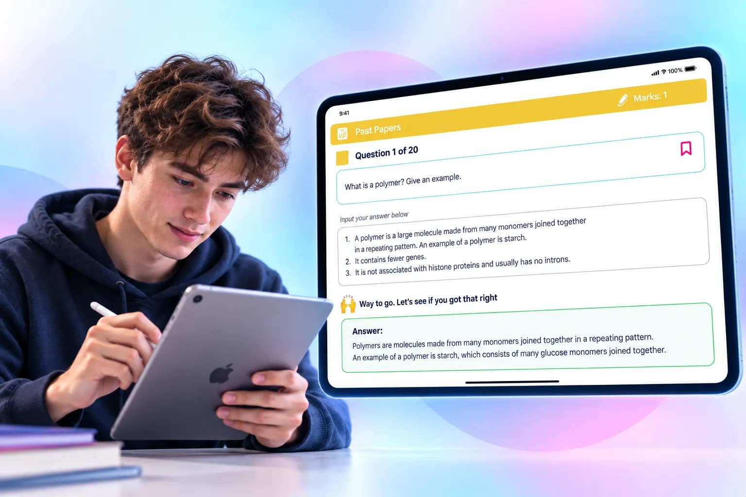 Perform app preview illustration